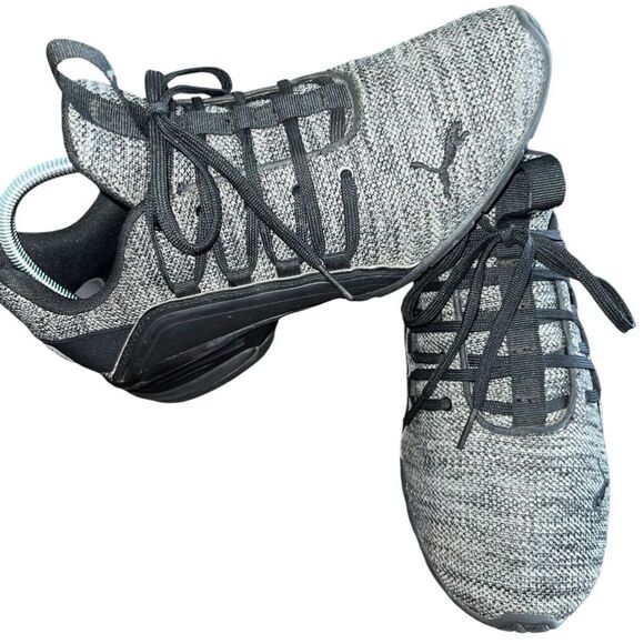 Puma Mens Axelion Multi 194947-01 Gray Running Shoes Sneakers Size 7.5 - Picture 1 of 9